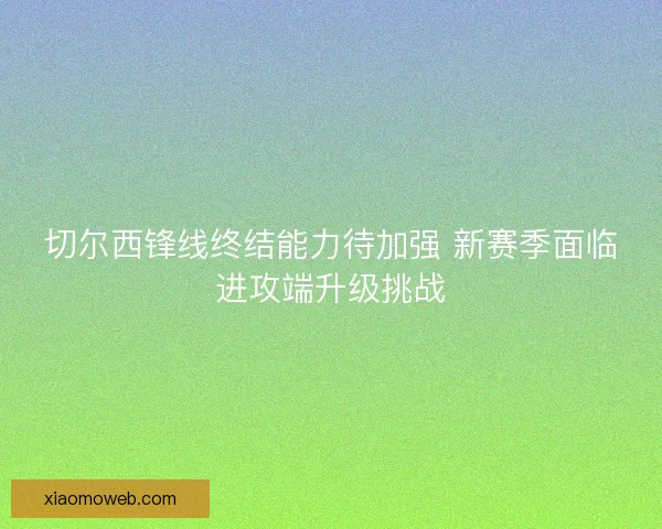 切尔西锋线终结能力待加强 新赛季面临进攻端升级挑战